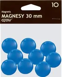 Set magnetë Grand, 30 mm, 10 copë, të kaltër