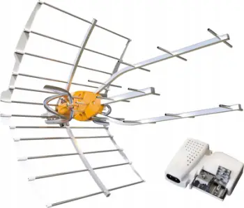 Antena TV Televes ELLIPSE BOSS, LTE 700, 5G Ready, për 2 TV