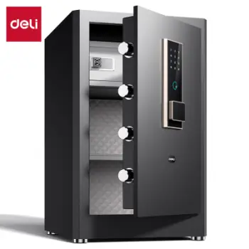 Deli Kasaforte Elektrike Fingerprint 450Mmx320Mmx380Mm T596