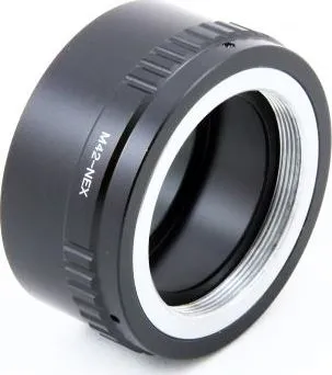 Adapter objektivi Pixco, Sony E në M42, metalik, i zi - 2