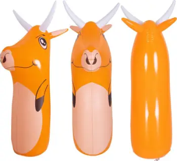 Thes boksi fryrëse JiLong Animal Bull 53089, për fëmijë, plastik i qëndrueshëm, shumëngjyrësh