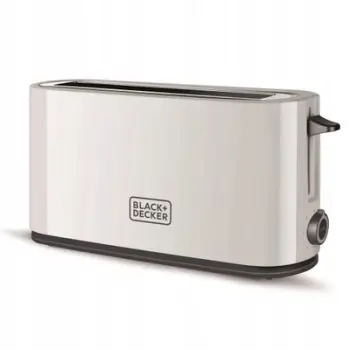 Toaster Black+Decker BXTO1001E, 1000W, i bardhë