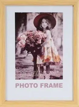 Kornizë fotografie FANDY Notte, plastike, 13x18cm, ngjyrë druri