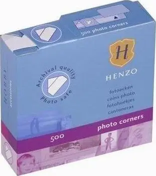 Kënde fotografie Henzo, 500 copë, ngjitëse, të bardha