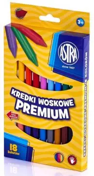 Set ngjyrash prej dylli Astra Jumbo Vision, 18 copë