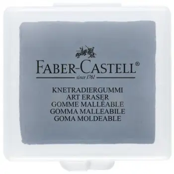 Gomë artistike Faber Castell 127220, për laps dhe pastel, gri