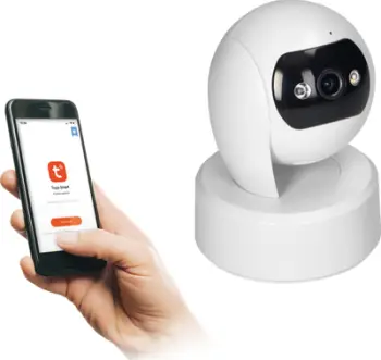 Kamerë sigurie e brendshme Orno OR-MT-BT-1813, 4MP, Wi-Fi, e bardhë