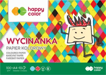 Bllok ngjyrosjesh HAPPY COLOR, 10 fletë A4