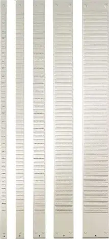 Panel planifikimi Nobo T-Card, 32 vende, madhësi karte 64mm, gri