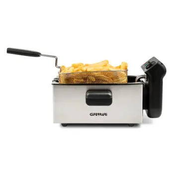 Fritezë elektrike G3 Ferrari G10203 Pastella, 3L, 2000W, e bardhë