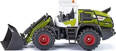 Lodër ekskavator Siku Claas Torion 1914, model die-cast, shumëdetajsh, shumëngjyrëshe - 1