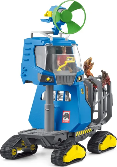 Set lojërash Schleich Dinosaur, kamion me Dakotaraptor dhe shkencëtar, 53 pjesë, shumëngjyrësh - 3