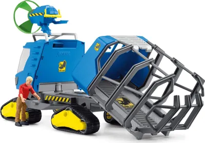 Set lojërash Schleich Dinosaur, kamion me Dakotaraptor dhe shkencëtar, 53 pjesë, shumëngjyrësh - 4