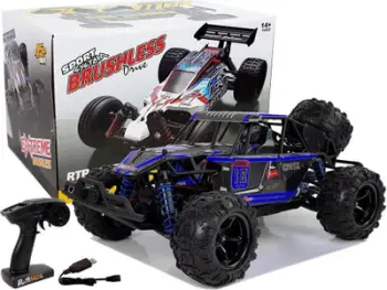 Makina lodër me telekomandë ENOZE 9303E, off road 1:18, 45 km/h, blu
