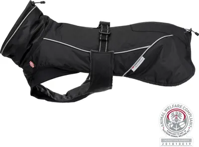 Pallto për qen Trixie Brizon, madhësia L 62 cm, e zezë - 1