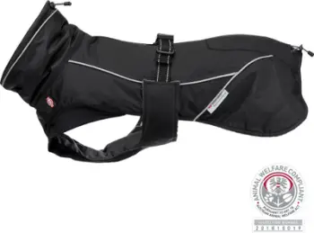 Pallto për qen Trixie Brizon, madhësia L 62 cm, e zezë