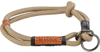 Qafore për qen Trixie Be Nordic M, 45 cm 8 mm, rërë e zezë