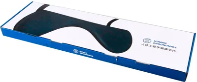 Mbështetëse për kyçe R GO Tools RGOARMC, ergonomike, për tastierë, e zezë - 4