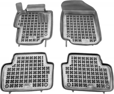 Set tapetash dyshemeje REZAW PLAST 200909, 4 copë, gomë, i zi - 1