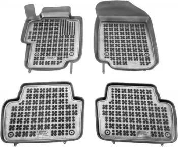Set tapetash dyshemeje REZAW PLAST 200909, 4 copë, gomë, i zi