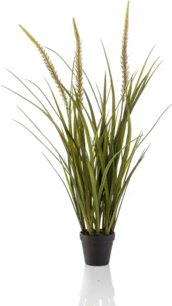 Bimë dekorative Cozy Ibiza, bar artificial me pendë, 90 cm, jeshile