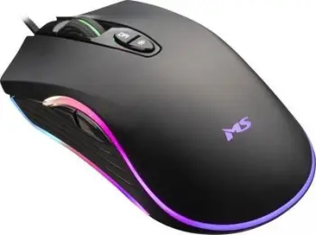 Mouse gaming MS Nemesis C365, 6400 DPI, RGB, i zi