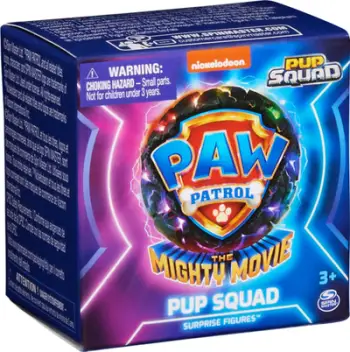 Lodër Paw Patrol Movie Pups Squad Racer, figurine 5 cm, me ngjitëse, shumëngjyrëshe
