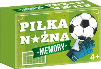 Lojë memorie Mini Kangaroo Memory Football, me tema futbolli, për fëmijë, shumëngjyrëshe