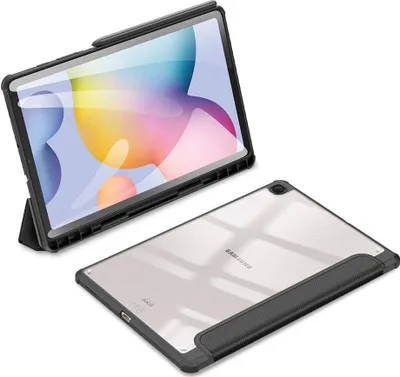 Mbulesë tablet Dux Ducis Toby për Samsung Galaxy Tab S6 Lite, me mbajtëse stylus, e zezë - 3