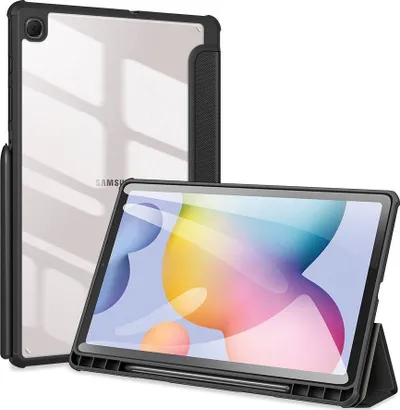 Mbulesë tablet Dux Ducis Toby për Samsung Galaxy Tab S6 Lite, me mbajtëse stylus, e zezë - 4
