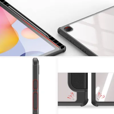 Mbulesë tablet Dux Ducis Toby për Samsung Galaxy Tab S6 Lite, me mbajtëse stylus, e zezë - 5