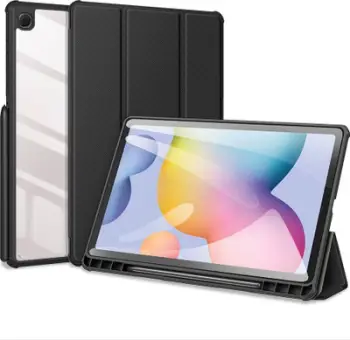 Mbulesë tablet Dux Ducis Toby për Samsung Galaxy Tab S6 Lite, me mbajtëse stylus, e zezë