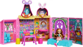 Shtëpi kukullash Enchantimals Dollhouse Playset, set lojërash, shumëngjyrëshe