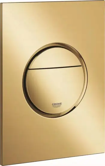 Buton shkarkimi WC Grohe Nova Cosmopolitan S, 130x172mm, dy sasi uji Start Stop, ari Cool Sunrise