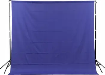 Sfond tekstili GlareOne Blue Fabric, 3x3m, Chroma Blue