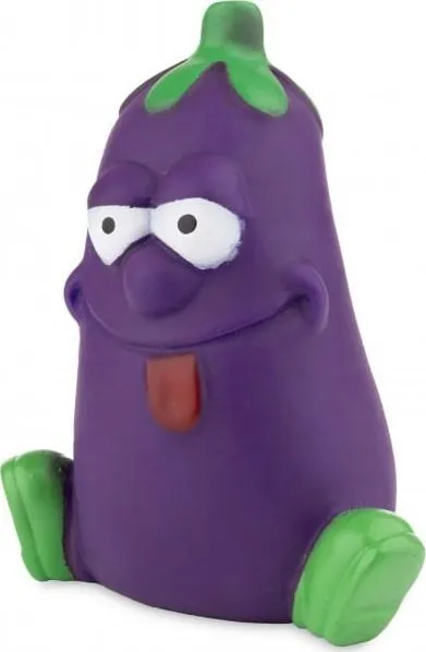 Lodër për qen BarryKing, patëllxhan, vinil, 12 cm - 1