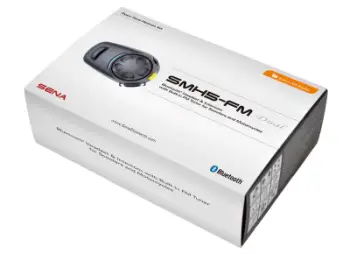 Sistem komunikimi Bluetooth për helmetë Sena SMH5 FM, Twin Pack, intercom 700m, me radio FM