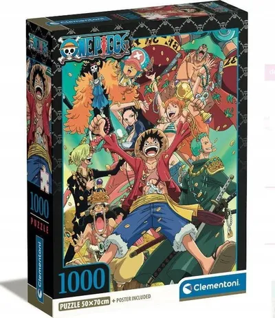 Puzzle Clementoni One Piece, 1000 copëza, shumëngjyrësh - 3
