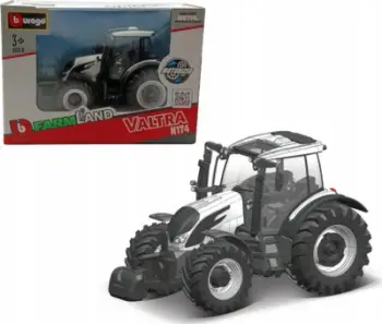 Model traktor BBurago Valtra N174, maket metalik, për koleksionistë dhe fëmijë