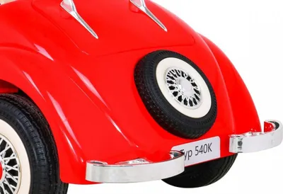 Makina elektrike për fëmijë Mercedes Benz Retro 540A, 4 motorë, deri 100 kg, e kuqe - 18