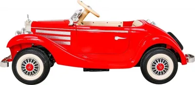 Makina elektrike për fëmijë Mercedes Benz Retro 540A, 4 motorë, deri 100 kg, e kuqe - 4