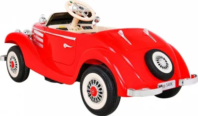 Makina elektrike për fëmijë Mercedes Benz Retro 540A, 4 motorë, deri 100 kg, e kuqe - 5