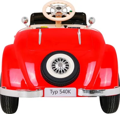 Makina elektrike për fëmijë Mercedes Benz Retro 540A, 4 motorë, deri 100 kg, e kuqe - 6
