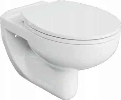 WC i varur Canaria CE-MW-102-RIM, rimless, ulëse polipropileni soft close, i bardhë - 1