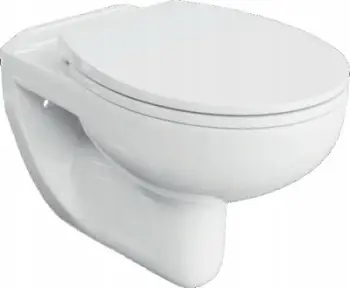 WC i varur Canaria CE-MW-102-RIM, rimless, ulëse polipropileni soft close, i bardhë