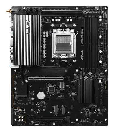 Pllakë amë ASRock B850 PRO-A WiFi, AM5, DDR5, e zezë - 3