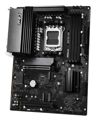 Pllakë amë ASRock B850 PRO-A WiFi, AM5, DDR5, e zezë - 5