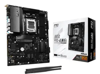 Pllakë amë ASRock B850 PRO-A WiFi, AM5, DDR5, e zezë