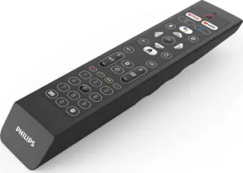 Telekomandë Philips 22AV2226A/00, RF wireless, me Google Assistant, e zezë