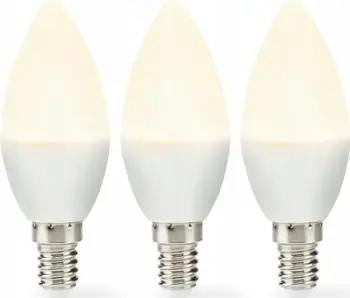 Llambë LED Nedis Candle E14, 4.9W, 470 lm 2700K, set 3 copë